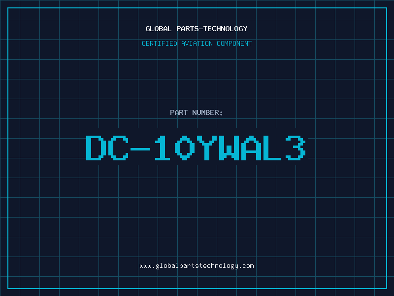 Aviation Part DC-10YWAL3