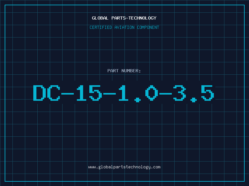 Aviation Part DC-15-1.0-3.5