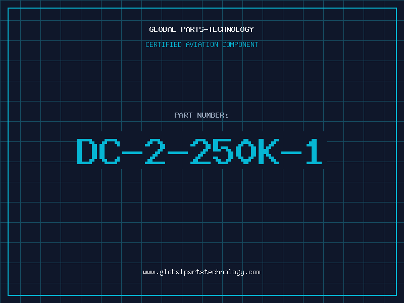 Aviation Part DC-2-250K-1