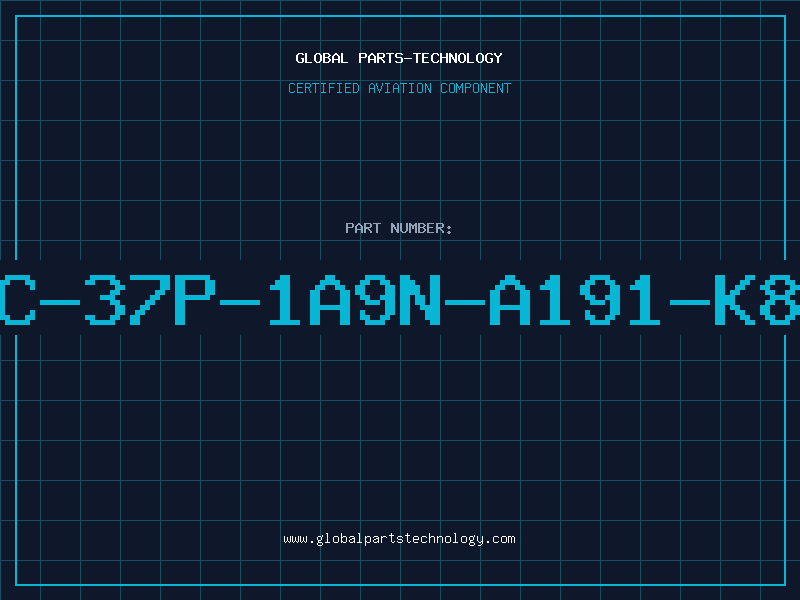 Aviation Part DC-37P-1A9N-A191-K87