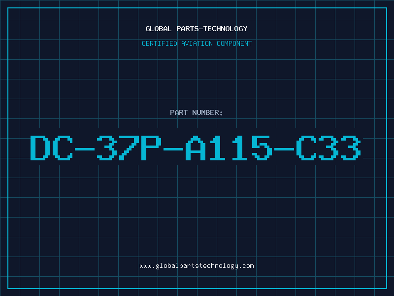Aviation Part DC-37P-A115-C33