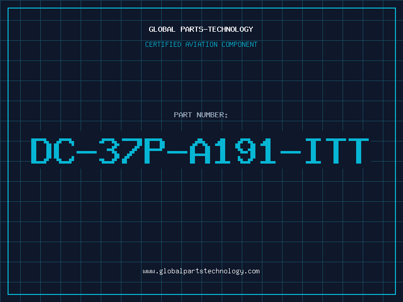 Aviation Part DC-37P-A191-ITT
