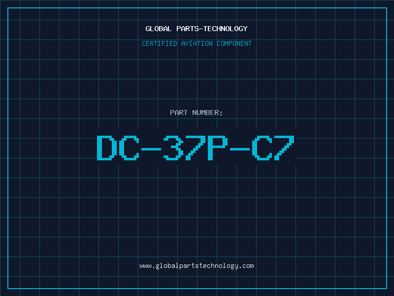 Aviation Part DC-37P-C7