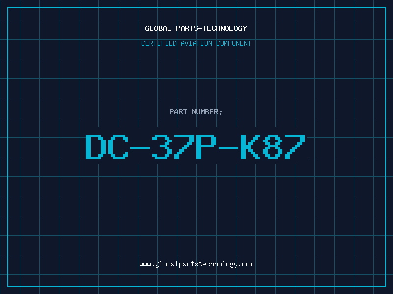 Aviation Part DC-37P-K87