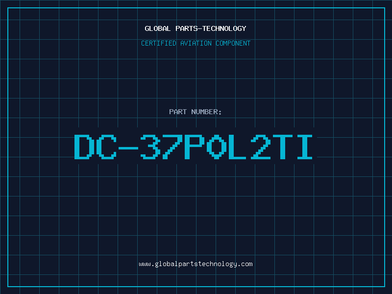 Aviation Part DC-37P0L2TI