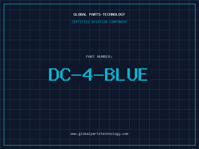 Aviation Part DC-4-BLUE