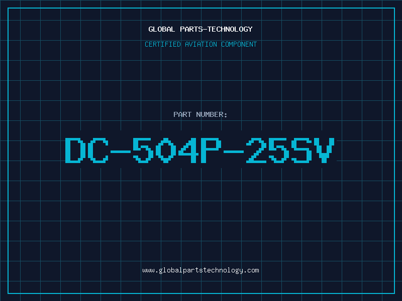Aviation Part DC-504P-25SV