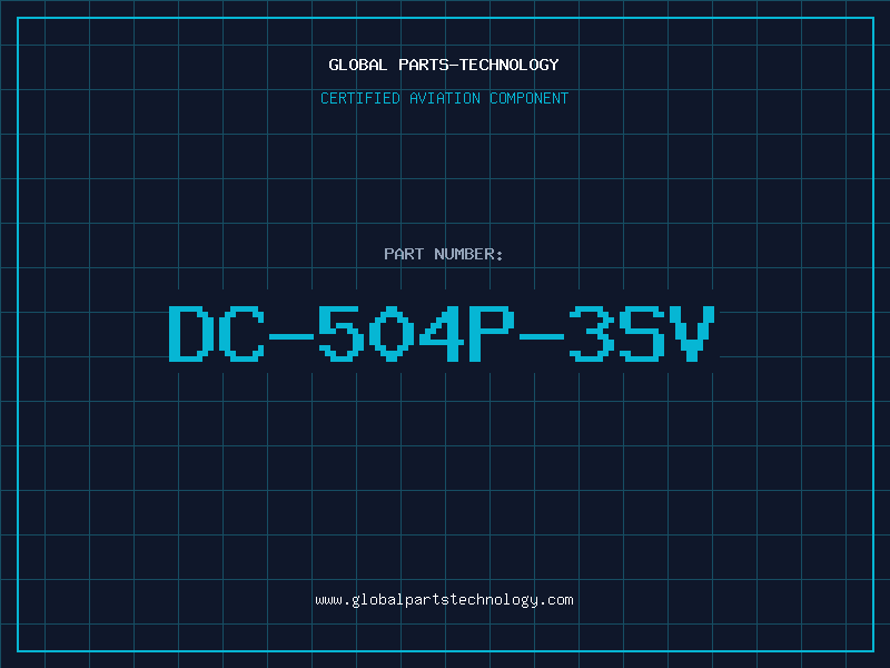 Aviation Part DC-504P-3SV