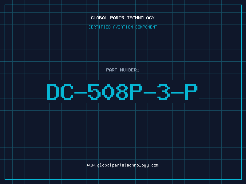 Aviation Part DC-508P-3-P
