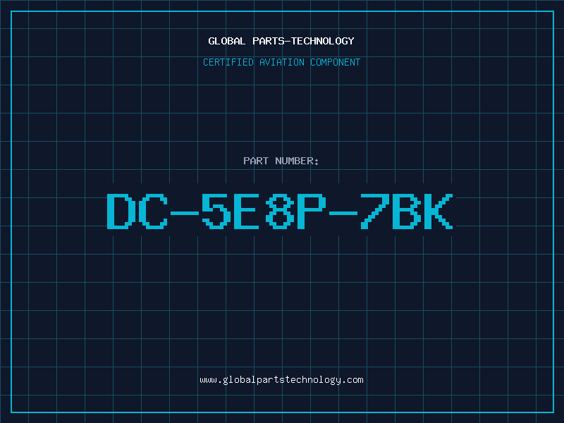 Aviation Part DC-5E8P-7BK