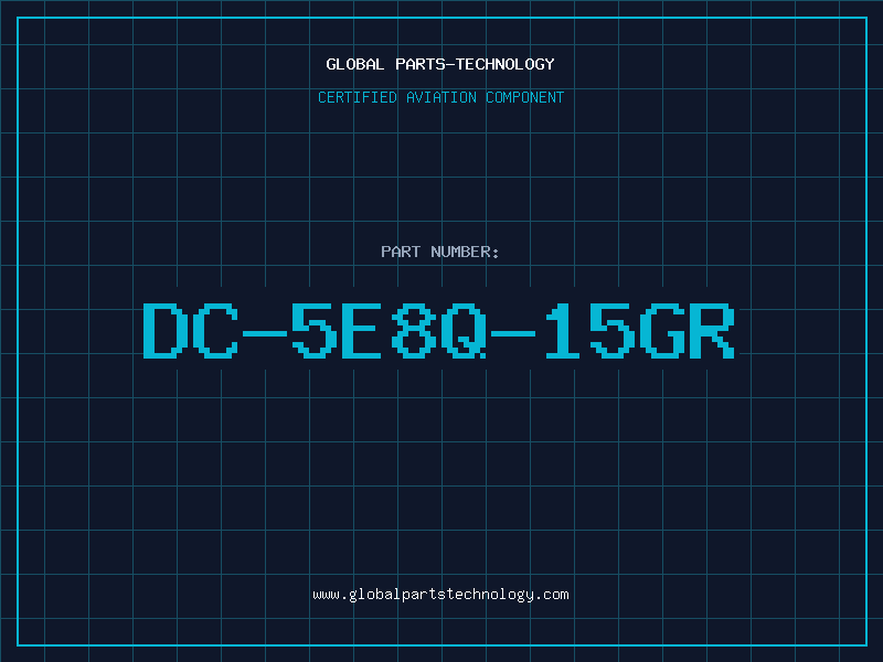 Aviation Part DC-5E8Q-15GR