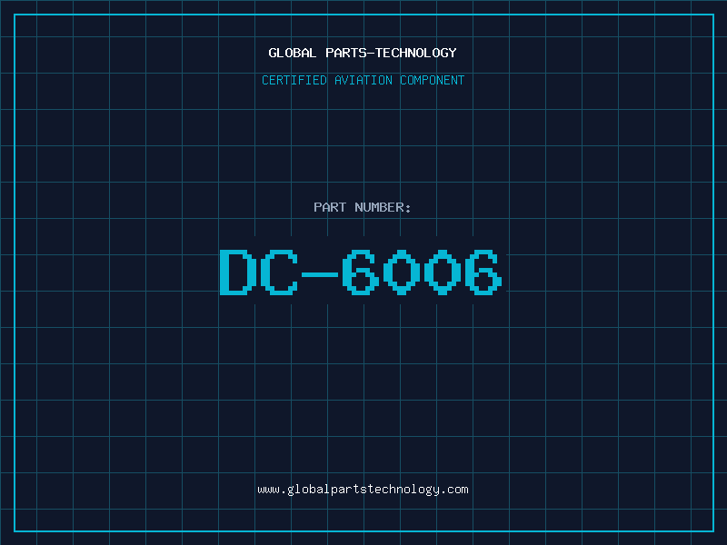 Aviation Part DC-6006