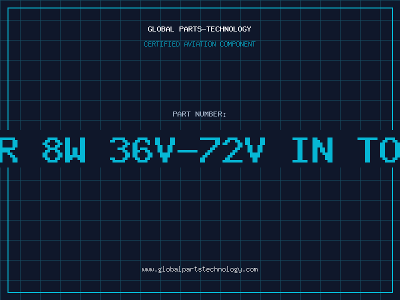 Aviation Part DC-DC CONVERTER 8W 36V-72V IN TO 12V OUT 666mA