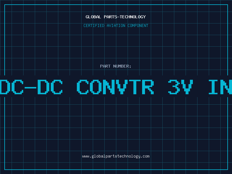 Aviation Part DC-DC CONVTR 3V IN