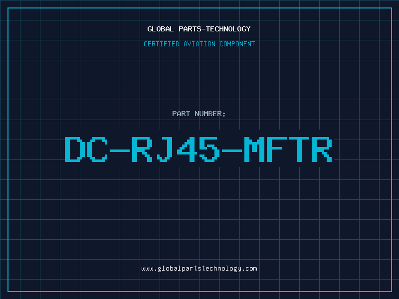 Aviation Part DC-RJ45-MFTR