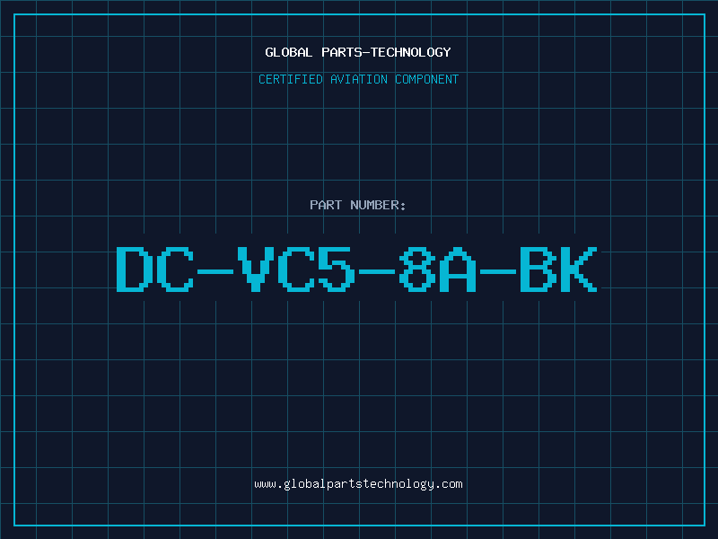 Aviation Part DC-VC5-8A-BK