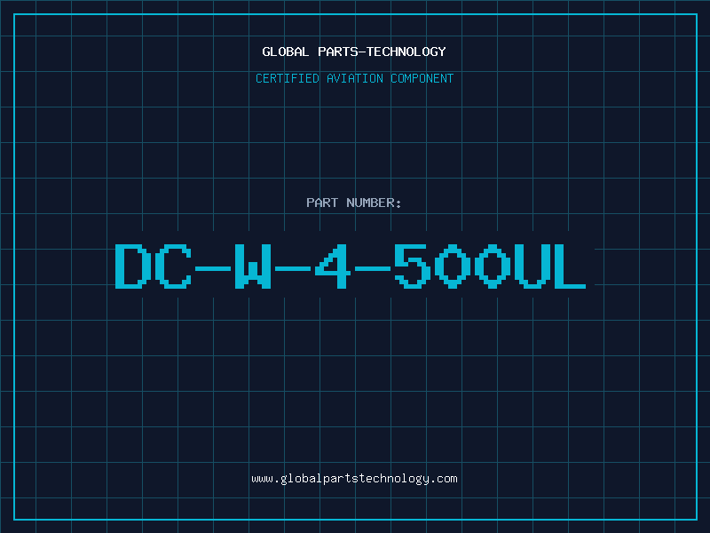 Aviation Part DC-W-4-500UL