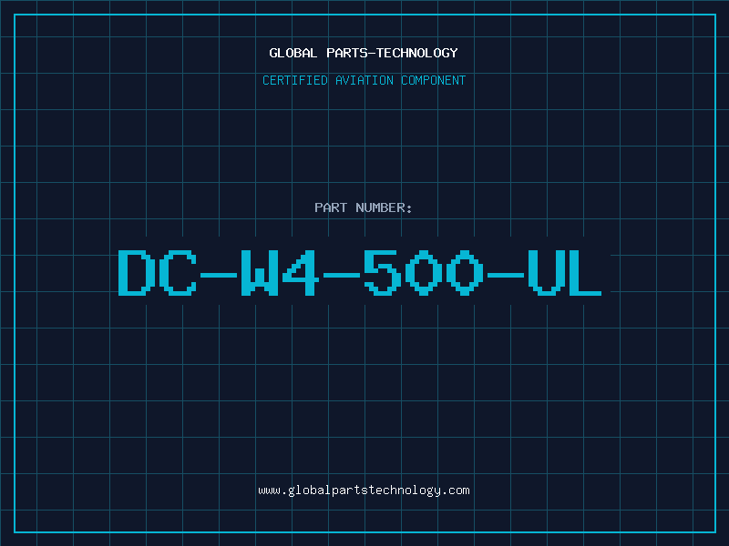 Aviation Part DC-W4-500-UL