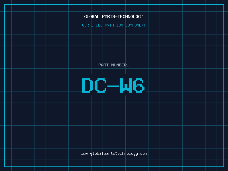 Aviation Part DC-W6