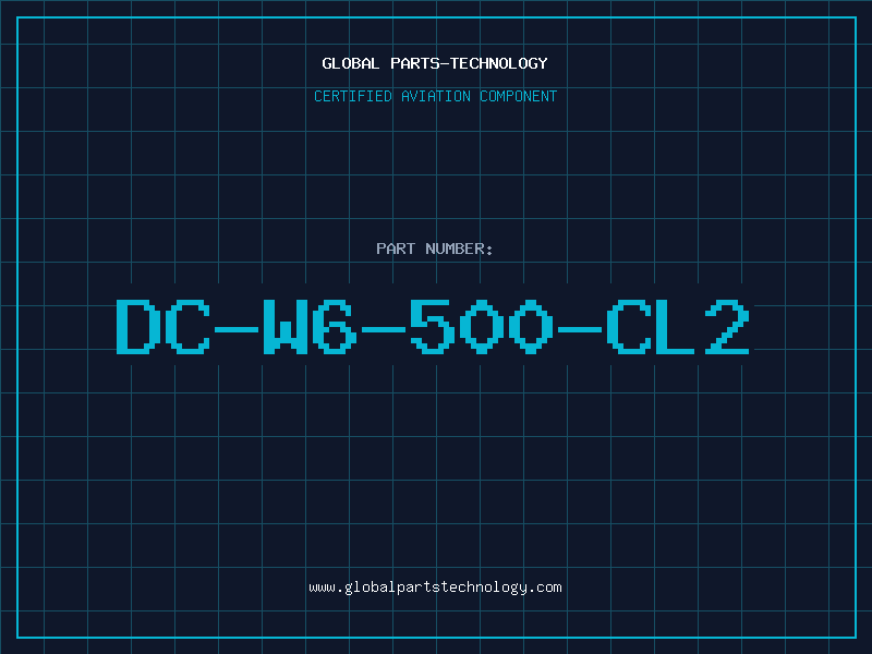 Aviation Part DC-W6-500-CL2