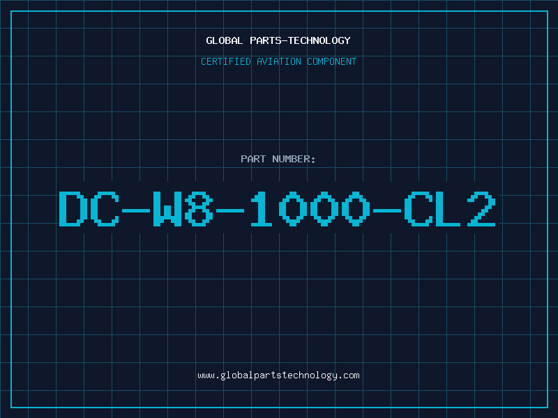 Aviation Part DC-W8-1000-CL2