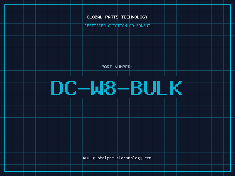 Aviation Part DC-W8-BULK