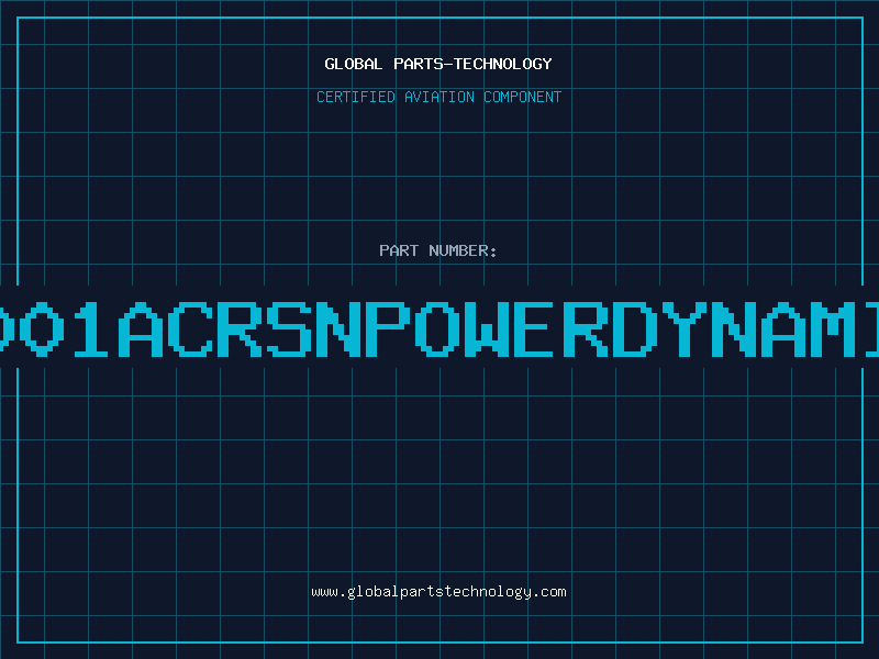 Aviation Part DC001ACRSNPowerDynamics