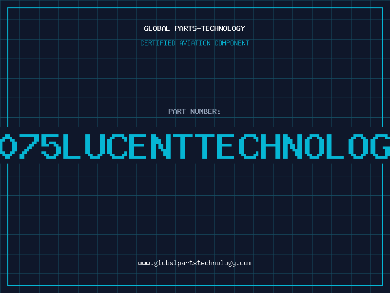 Aviation Part DC0075LUCENTTECHNOLOGIES