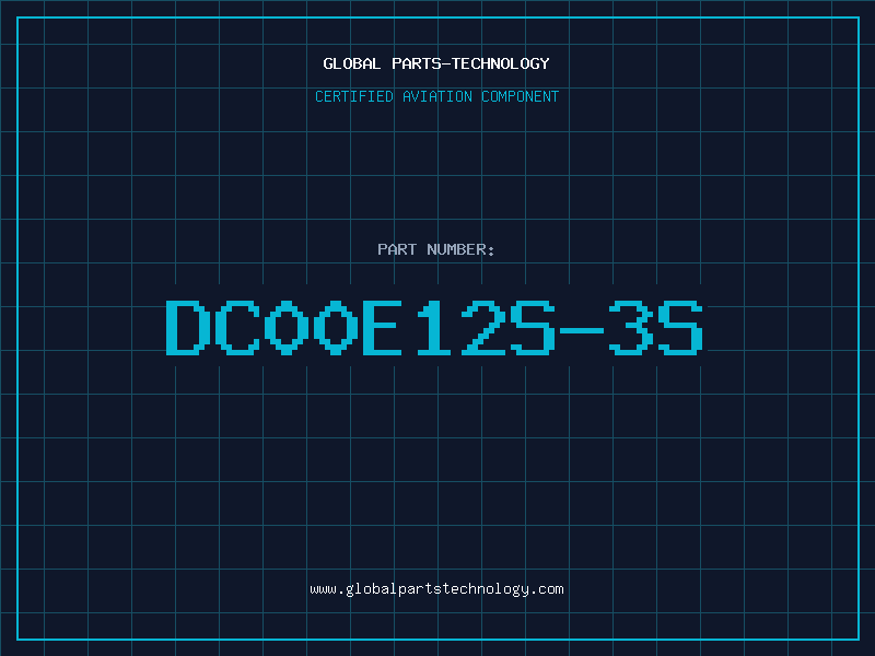 Aviation Part DC00E12S-3S