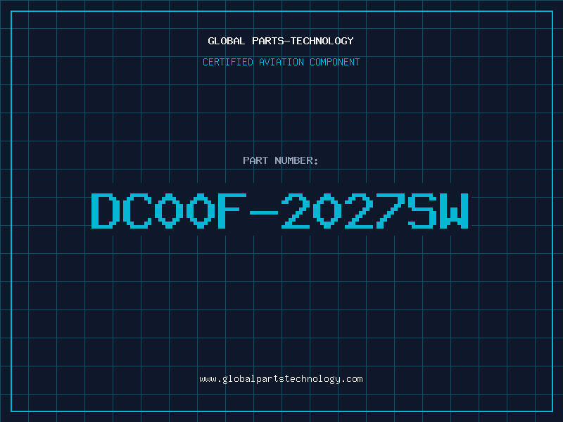 Aviation Part DC00F-2027SW