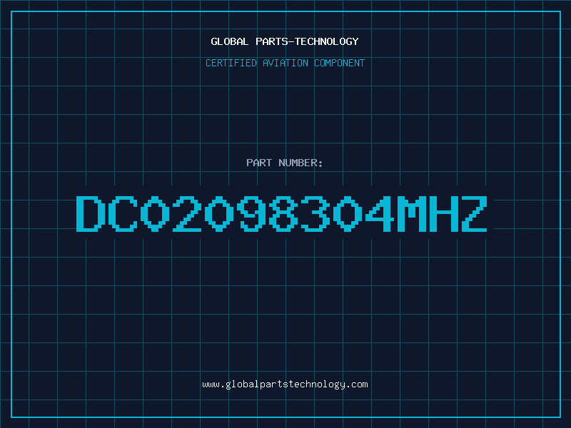 Aviation Part DC02098304MHZ