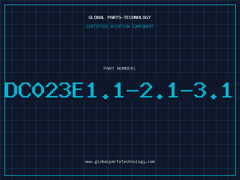 Aviation Part DC023E1.1-2.1-3.1