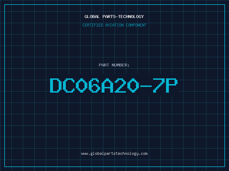 Aviation Part DC06A20-7P