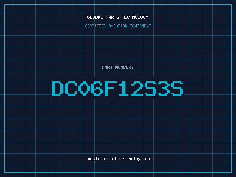 Aviation Part DC06F12S3S