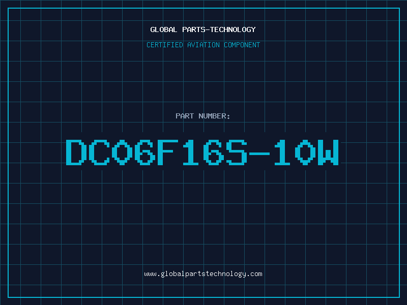Aviation Part DC06F16S-10W