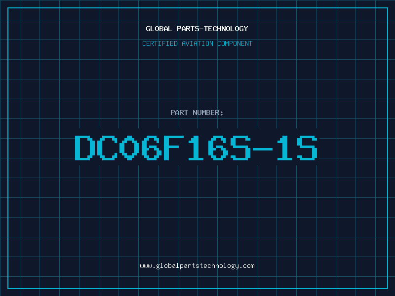 Aviation Part DC06F16S-1S