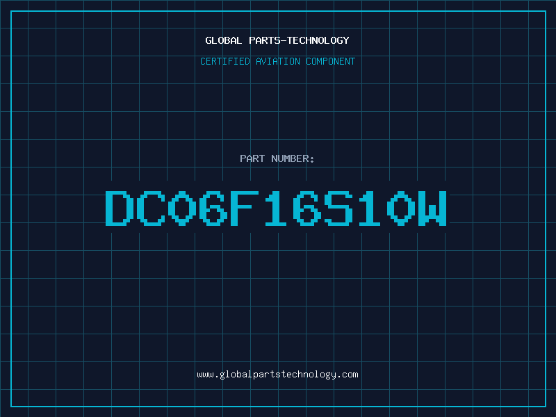 Aviation Part DC06F16S10W