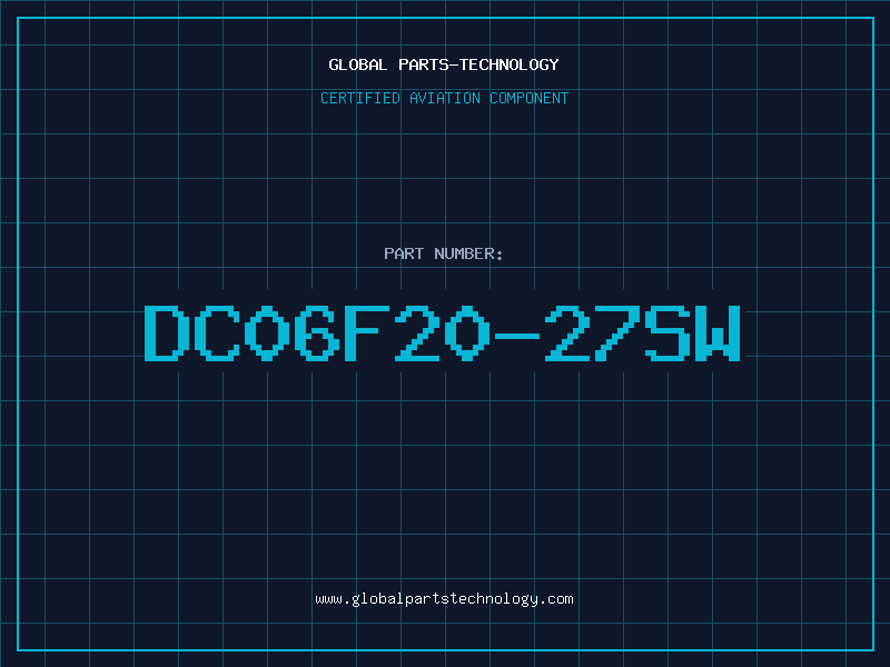 Aviation Part DC06F20-27SW