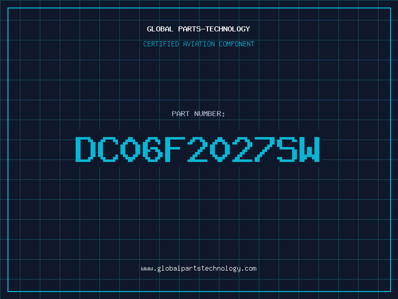 Aviation Part DC06F2027SW