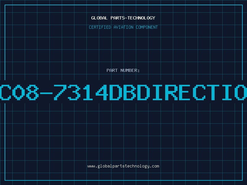 Aviation Part DC08-7314dBDirection