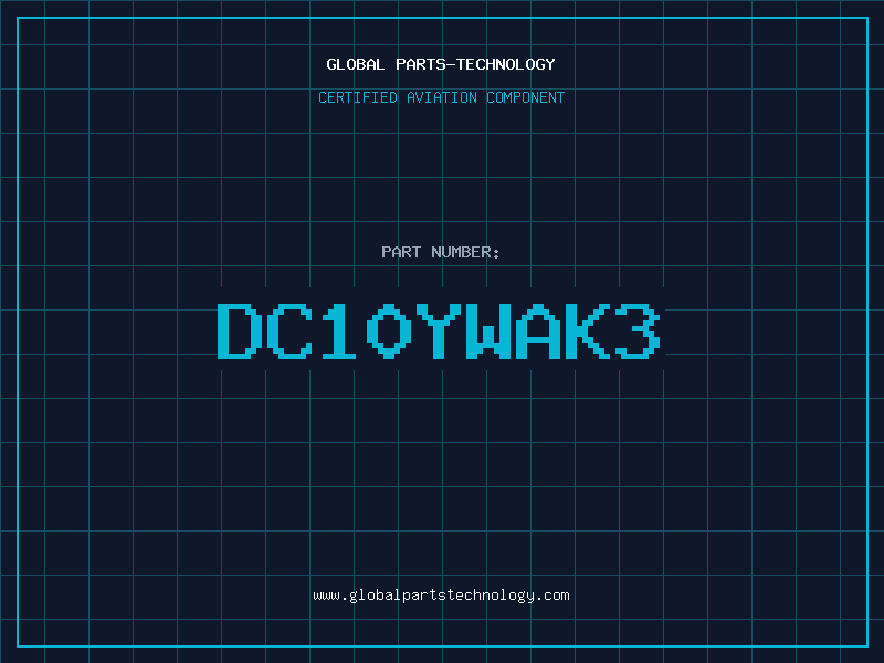 Aviation Part DC10YWAK3