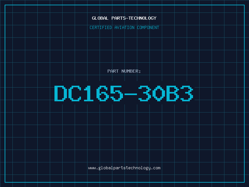 Aviation Part DC165-30B3