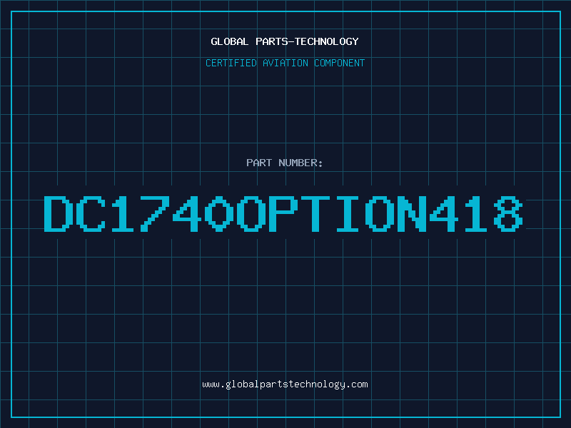 Aviation Part DC1740OPTION418
