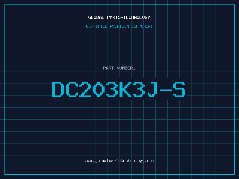 Aviation Part DC203K3J-S