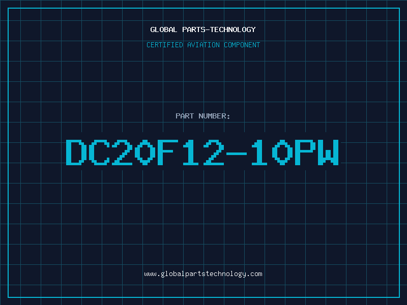 Aviation Part DC20F12-10PW