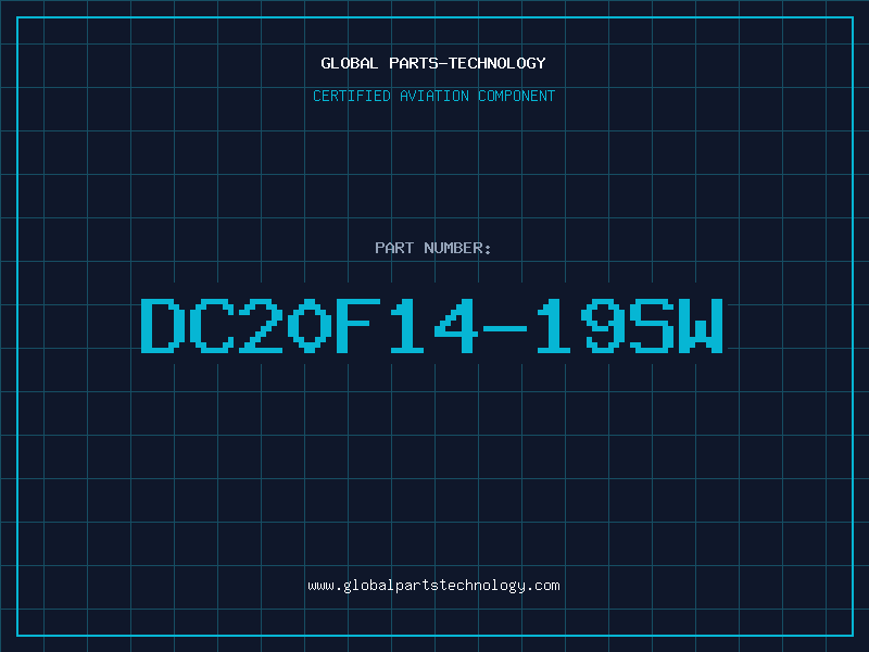 Aviation Part DC20F14-19SW