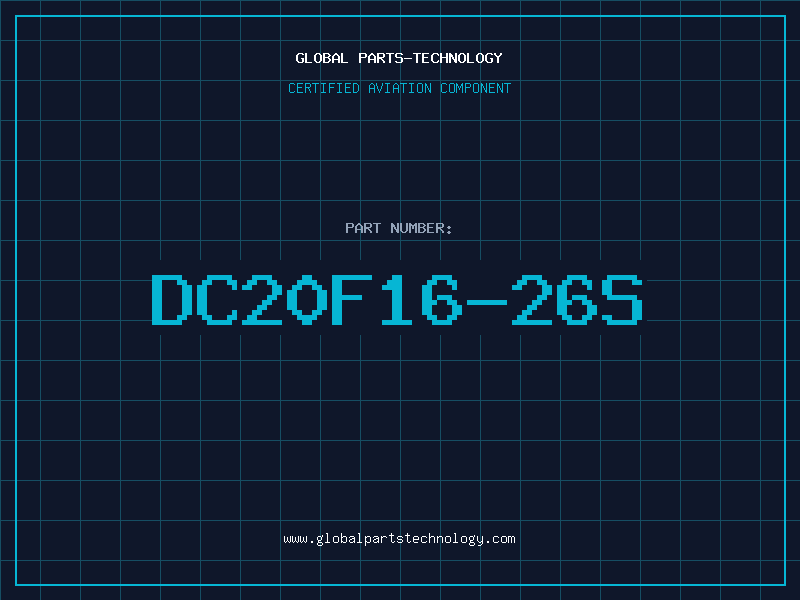 Aviation Part DC20F16-26S