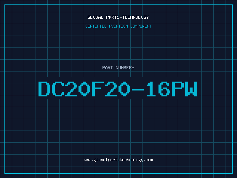 Aviation Part DC20F20-16PW