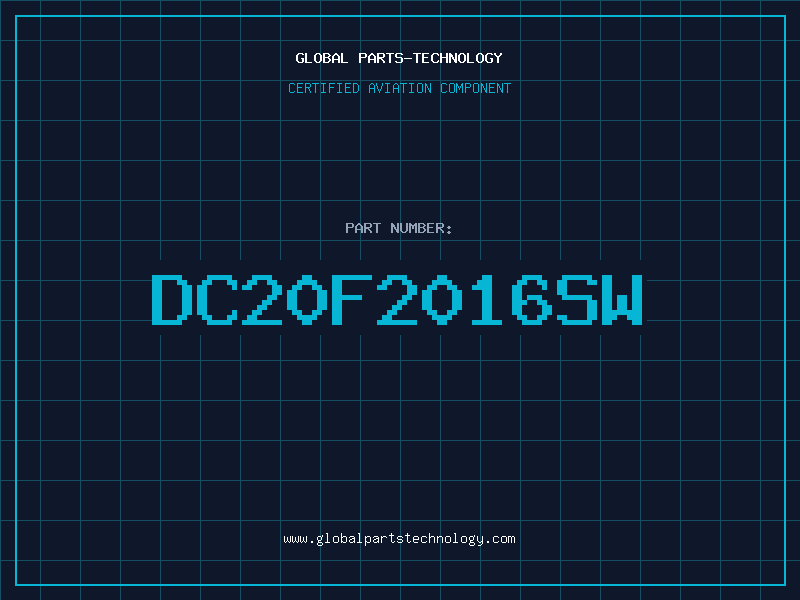Aviation Part DC20F2016SW