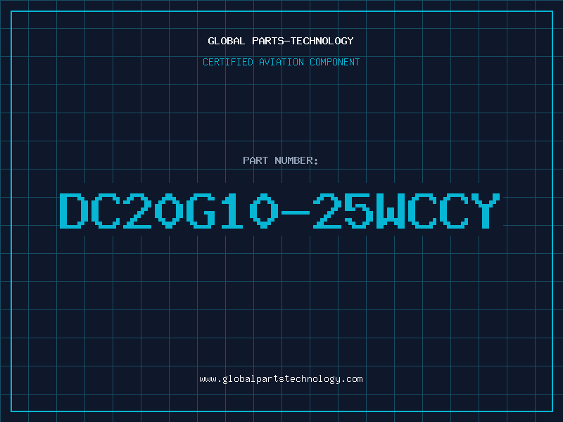 Aviation Part DC20G10-25WCCY